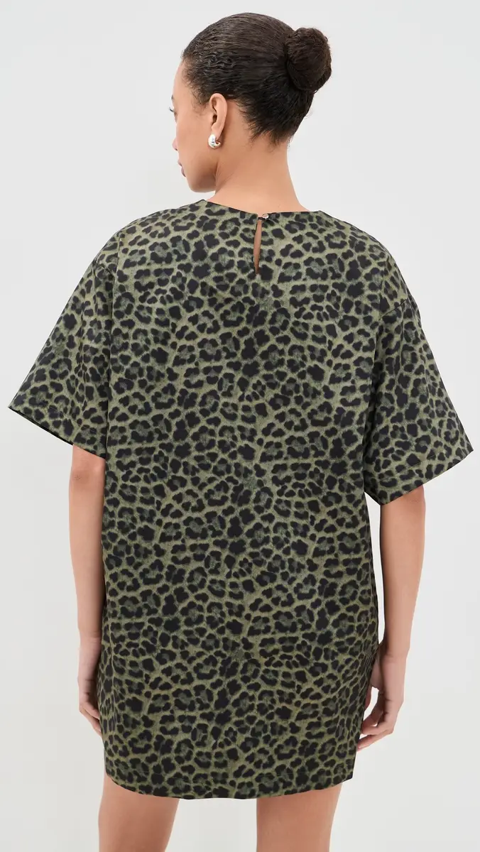 MARQUES ALMEIDA Bonded Satin T-Shirt Dress | Thumbnail 3 MARQUES ALMEIDA Bonded Satin T-Shirt Dress | Thumbnail 3