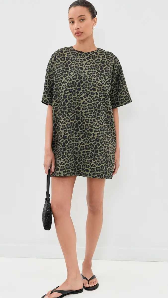 MARQUES ALMEIDA Bonded Satin T-Shirt Dress | Thumbnail 5 MARQUES ALMEIDA Bonded Satin T-Shirt Dress | Thumbnail 5