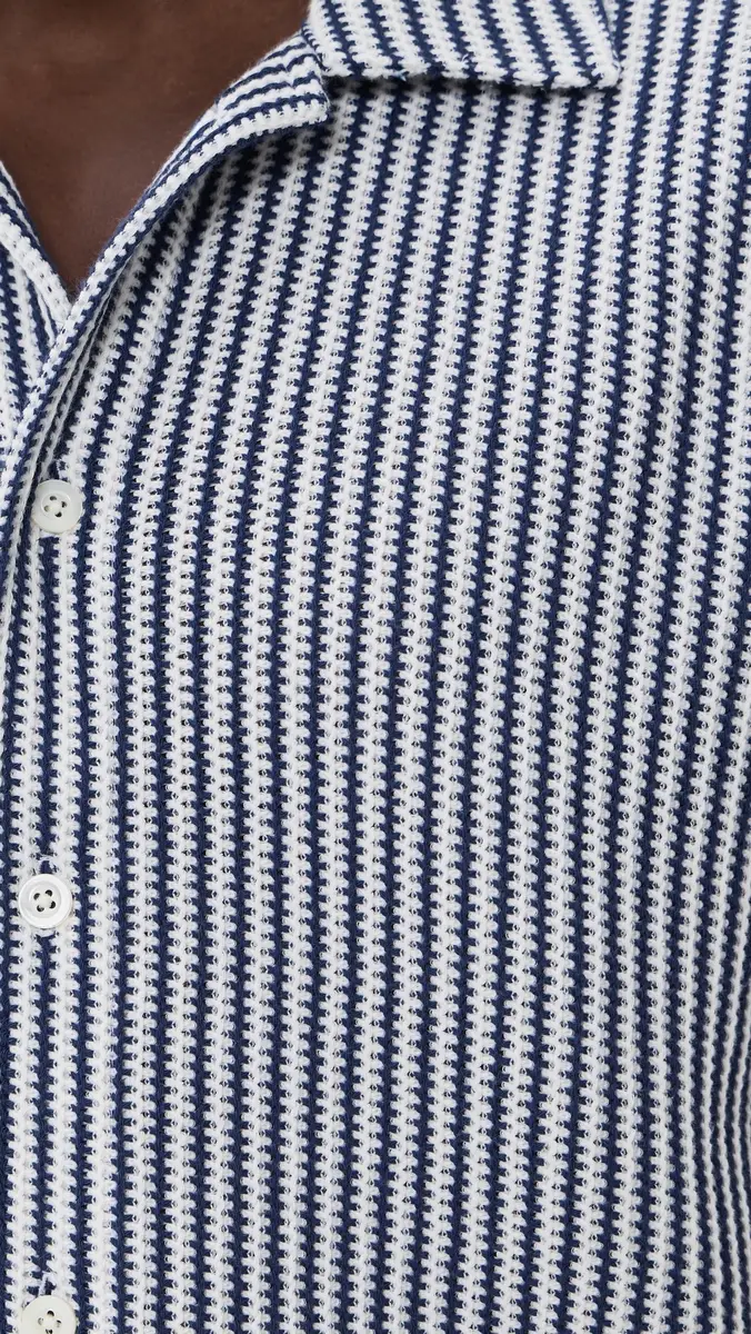 Madewell x Shopbop Crochet Knit Button Down Shirt | Thumbnail 6 Madewell x Shopbop Crochet Knit Button Down Shirt | Thumbnail 6