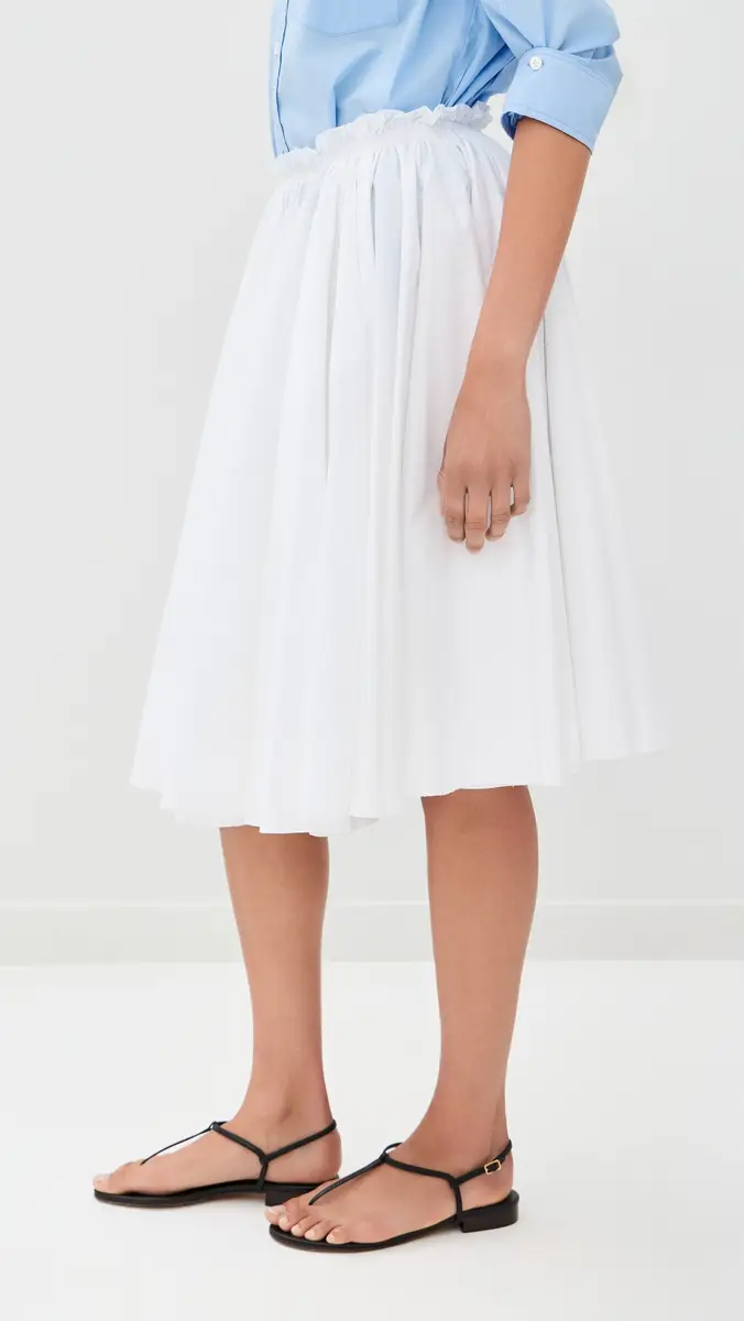 AMI Midi Corolla Skirt | Thumbnail 5 AMI Midi Corolla Skirt | Thumbnail 5