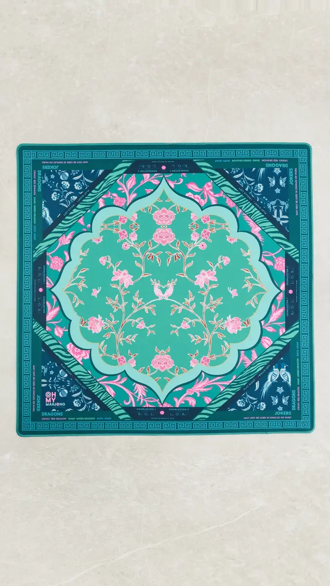 Oh My Mahjong Esme In Tube Mat Green One Size | Thumbnail 2