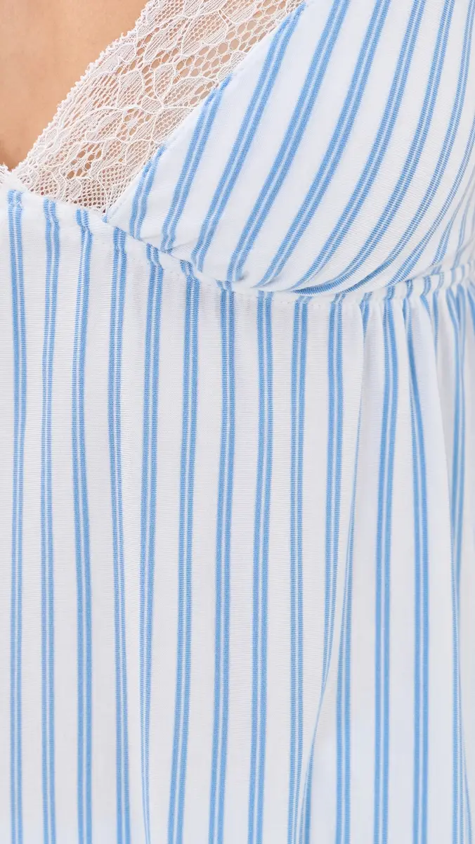 Eberjey Isla Cami and Pant Set Regatta Stripe Summer Blue/White | Thumbnail 6 Eberjey Isla Cami and Pant Set Regatta Stripe Summer Blue/White | Thumbnail 6