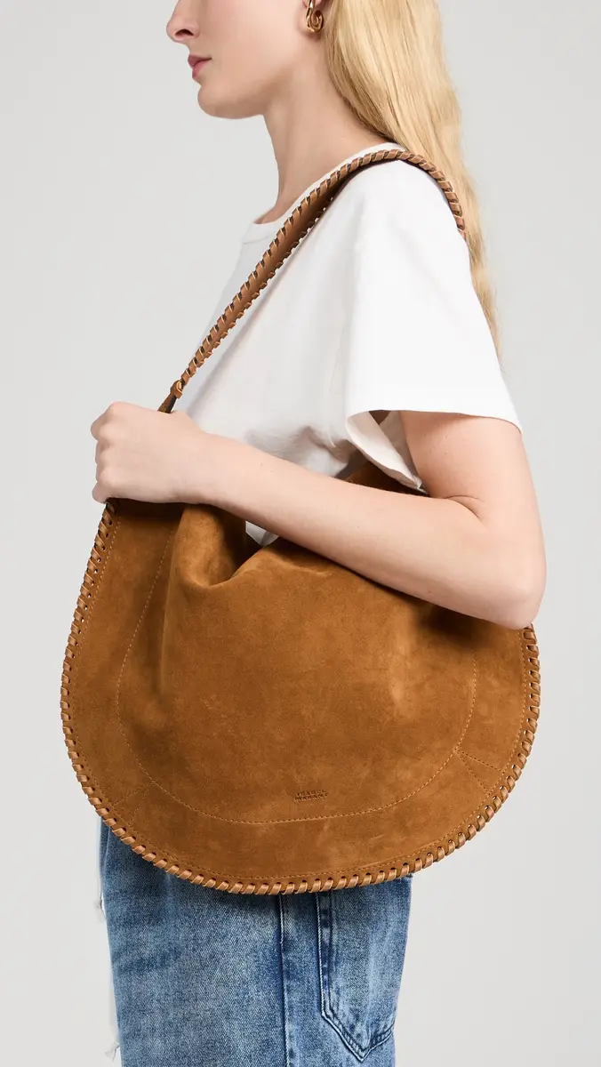 Isabel Marant Oskan Hobo Soft Bag Cognac One Size | Thumbnail 3 Isabel Marant Oskan Hobo Soft Bag Cognac One Size | Thumbnail 3