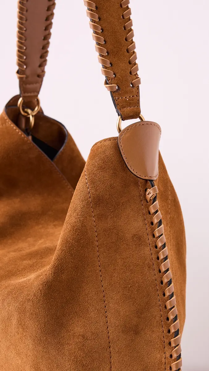 Isabel Marant Oskan Hobo Soft Bag Cognac One Size | Thumbnail 5 Isabel Marant Oskan Hobo Soft Bag Cognac One Size | Thumbnail 5