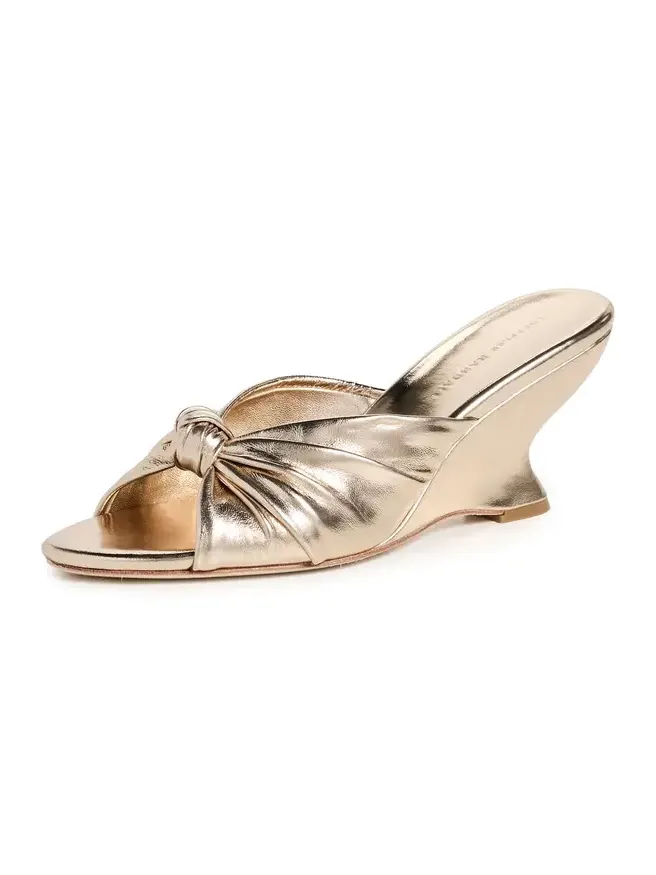 Marsy Angled Wedge Sandals