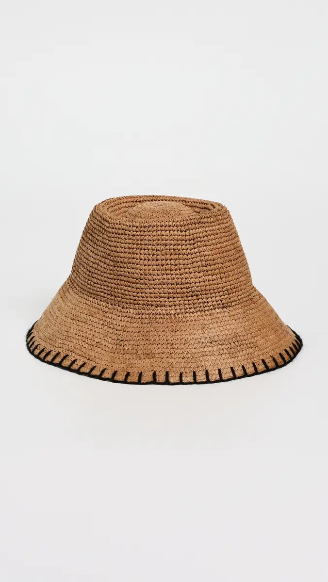 Madewell Blanket Stitch Lantern Hat Dune M/L | Thumbnail 2 Madewell Blanket Stitch Lantern Hat Dune M/L | Thumbnail 2