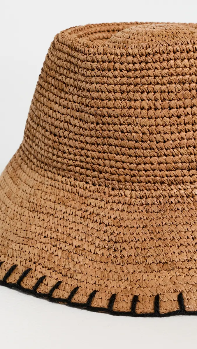 Madewell Blanket Stitch Lantern Hat Dune M/L | Thumbnail 4 Madewell Blanket Stitch Lantern Hat Dune M/L | Thumbnail 4