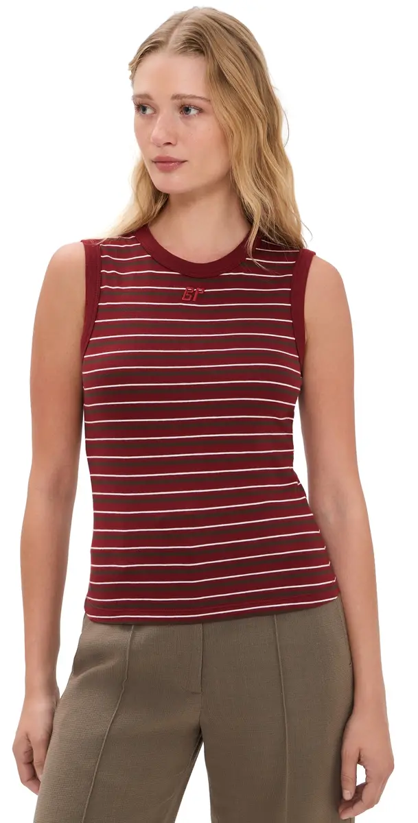 Baum und Pferdgarten Jolen Tank yrah Red Stripe | Image 1 Baum und Pferdgarten Jolen Tank yrah Red Stripe | Image 1