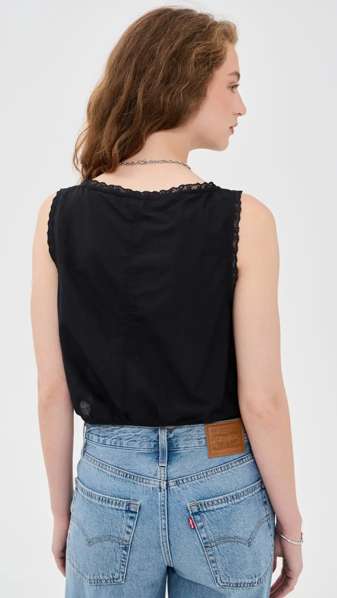 RE/DONE Allegra Top Black | Thumbnail 3 RE/DONE Allegra Top Black | Thumbnail 3