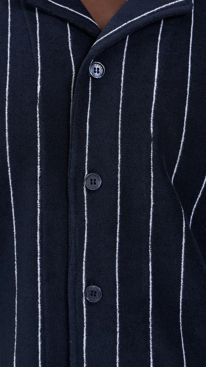 Orlebar Brown Hawkin Stripe Towelling Shirt | Thumbnail 5 Orlebar Brown Hawkin Stripe Towelling Shirt | Thumbnail 5