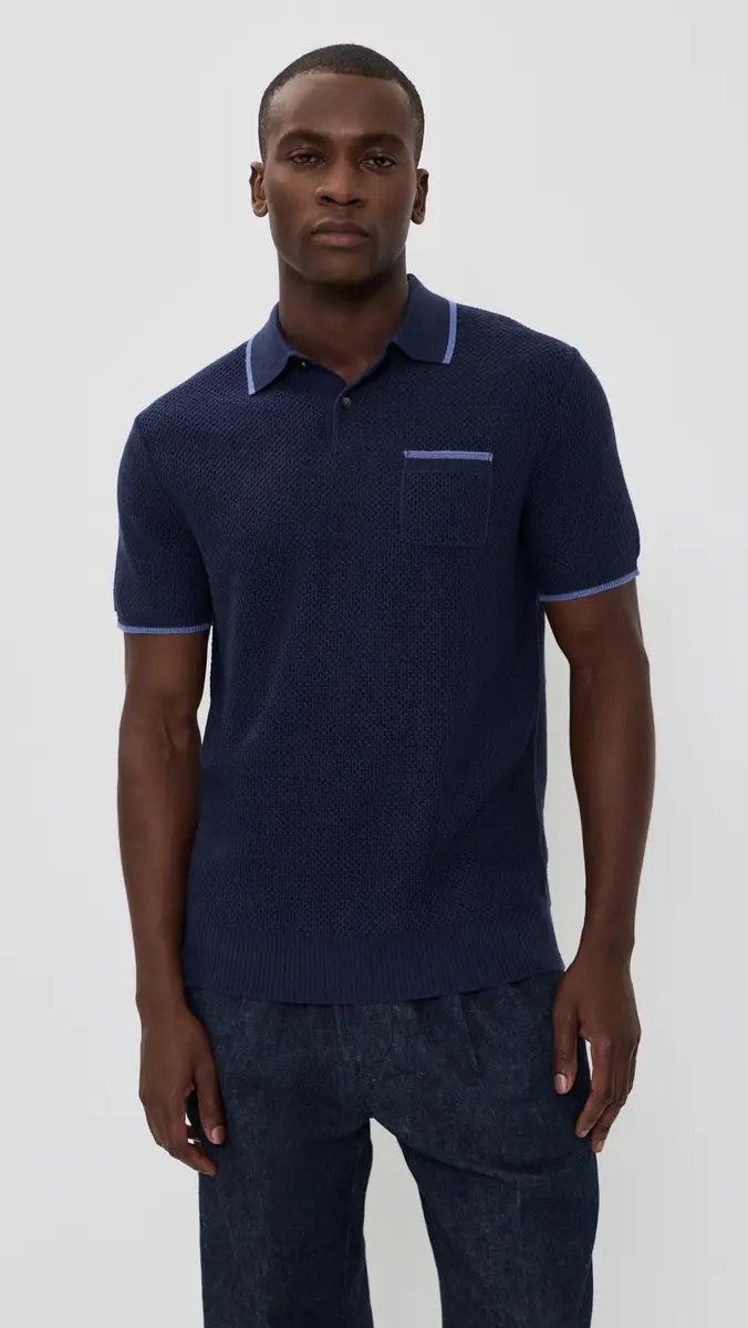 Greyson Seneca Sweater Polo | Thumbnail 2 Greyson Seneca Sweater Polo | Thumbnail 2