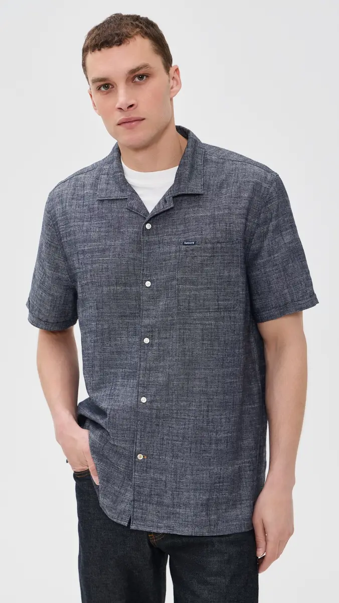 Barbour Bowston Linen Blend Summer Shirt | Thumbnail 2 Barbour Bowston Linen Blend Summer Shirt | Thumbnail 2