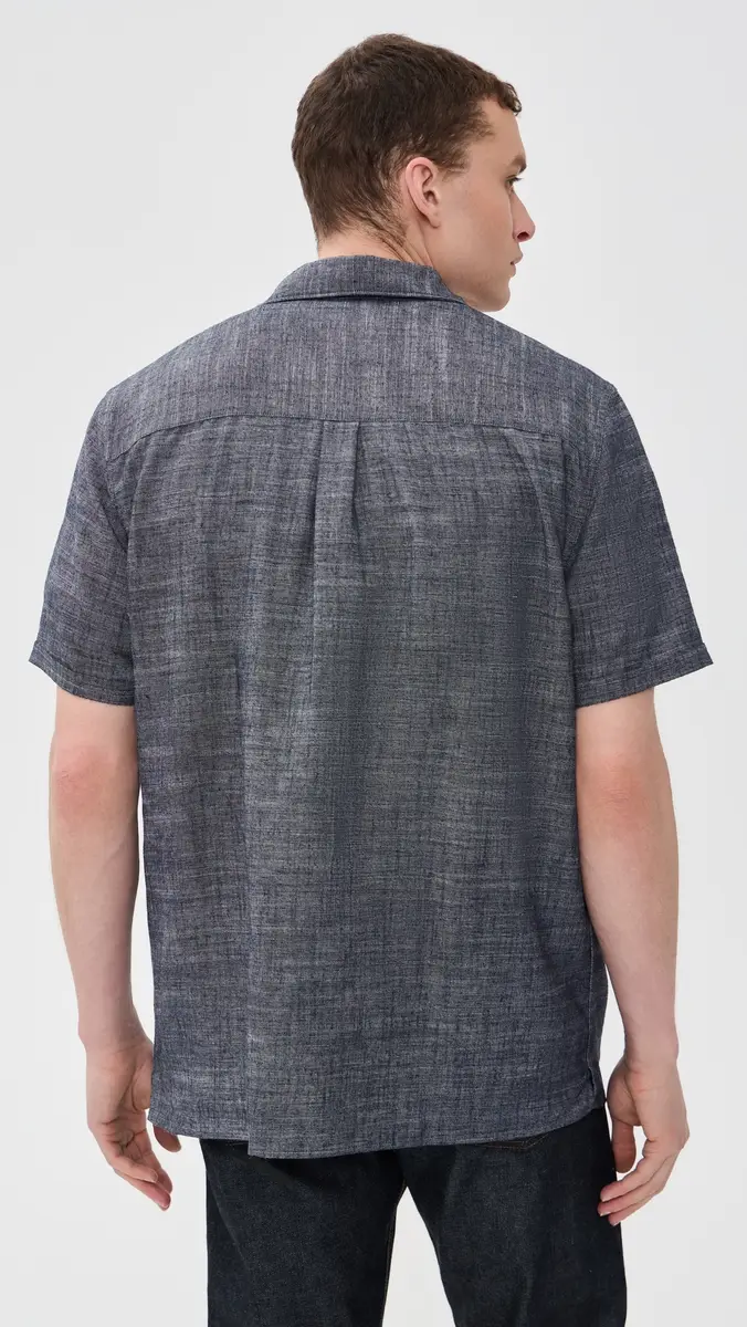 Barbour Bowston Linen Blend Summer Shirt | Thumbnail 3 Barbour Bowston Linen Blend Summer Shirt | Thumbnail 3