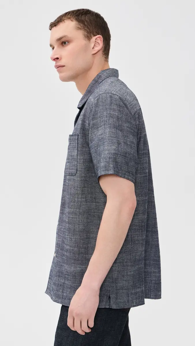 Barbour Bowston Linen Blend Summer Shirt | Thumbnail 4 Barbour Bowston Linen Blend Summer Shirt | Thumbnail 4
