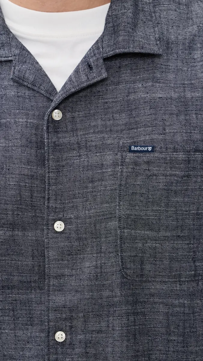 Barbour Bowston Linen Blend Summer Shirt | Thumbnail 6 Barbour Bowston Linen Blend Summer Shirt | Thumbnail 6