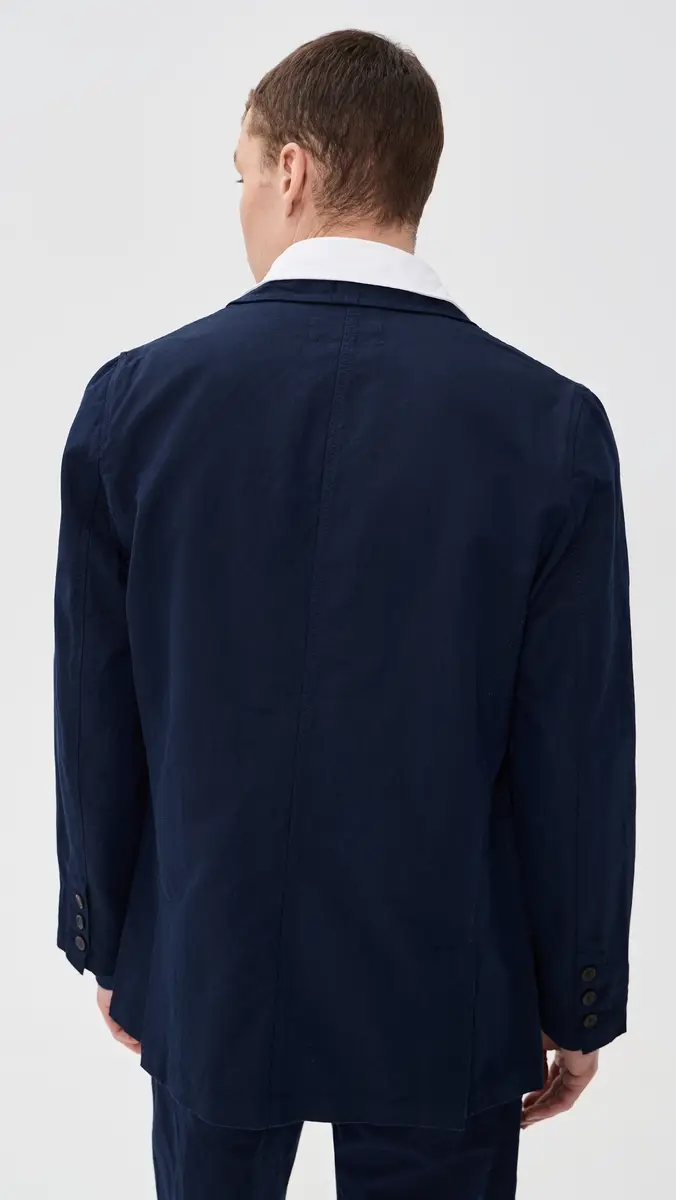 UNIVERSAL WORKS Manor Double Breasted Linen Jacket | Thumbnail 3 UNIVERSAL WORKS Manor Double Breasted Linen Jacket | Thumbnail 3