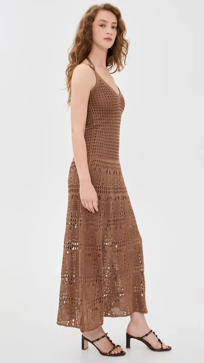Dress To Vintage Tricot Maxi Dress | Thumbnail 4 Dress To Vintage Tricot Maxi Dress | Thumbnail 4