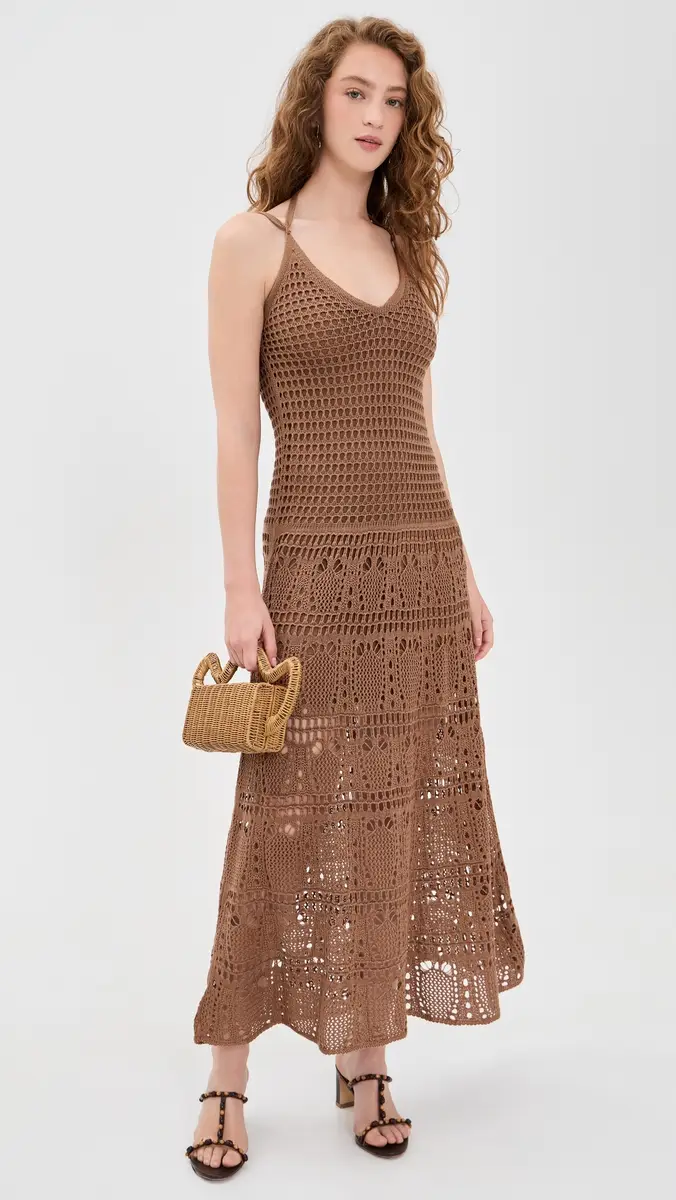 Dress To Vintage Tricot Maxi Dress | Thumbnail 5 Dress To Vintage Tricot Maxi Dress | Thumbnail 5