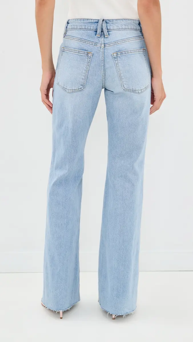GOOD AMERICAN Vintage Low Relaxed Flare Jeans | Thumbnail 3 GOOD AMERICAN Vintage Low Relaxed Flare Jeans | Thumbnail 3