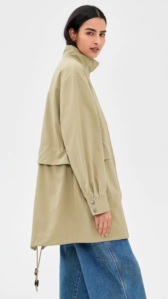 Sea Odessa Workwear Mid-Length Cape Coat | Thumbnail 4 Sea Odessa Workwear Mid-Length Cape Coat | Thumbnail 4