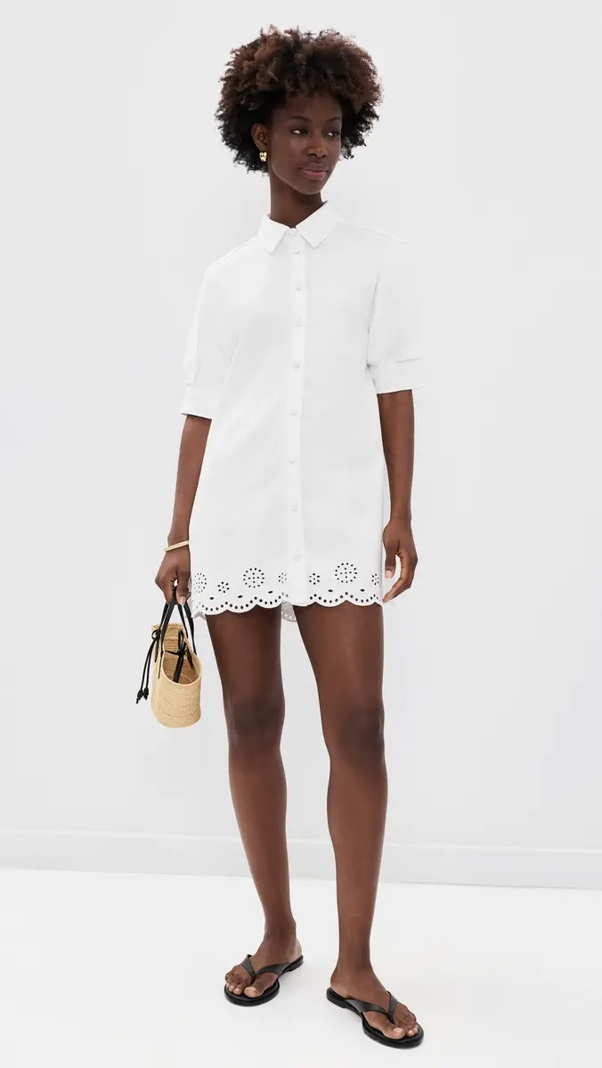 Frame The Eyelet Play Dress | Thumbnail 5 Frame The Eyelet Play Dress | Thumbnail 5
