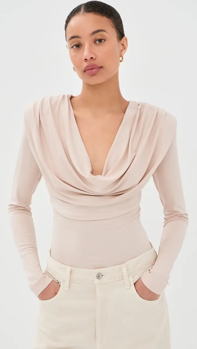 Wardrobe.NYC WARDROBE. NYC Matte Draped Top | Thumbnail 2 Wardrobe.NYC WARDROBE. NYC Matte Draped Top | Thumbnail 2