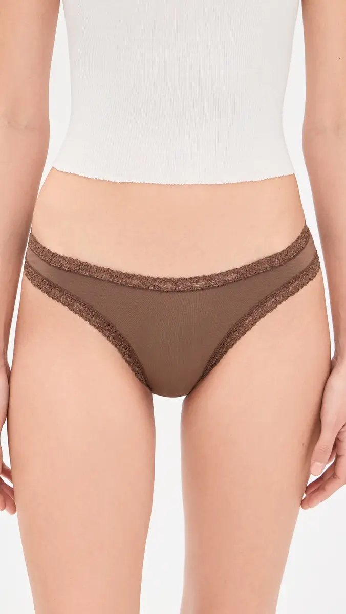 Stripe & Stare Basics Thong 4 Pack | Thumbnail 3