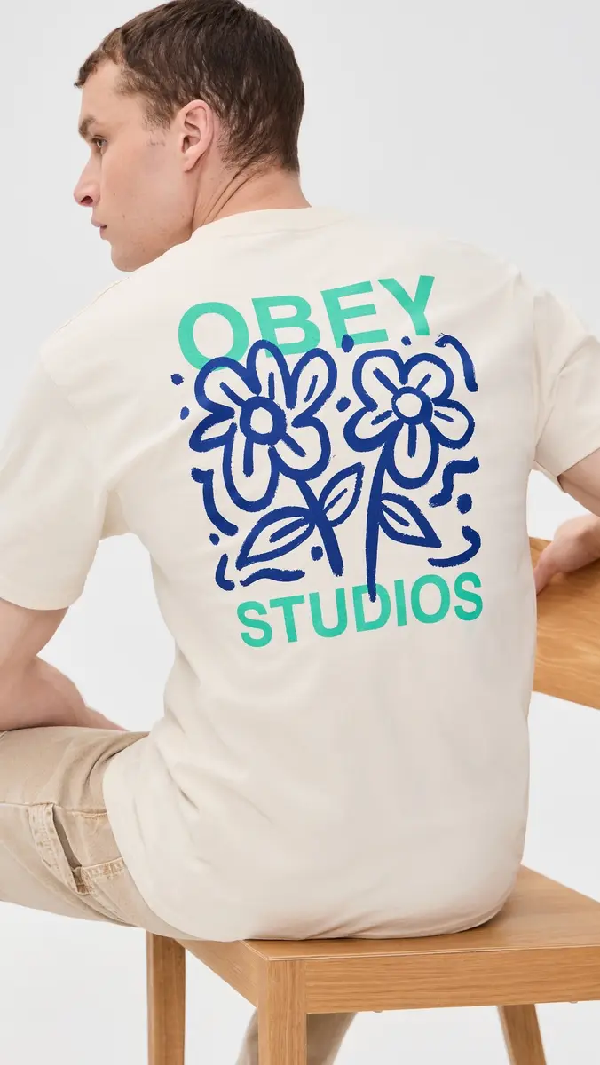 Obey Grown with Love Tee Cream | Thumbnail 3