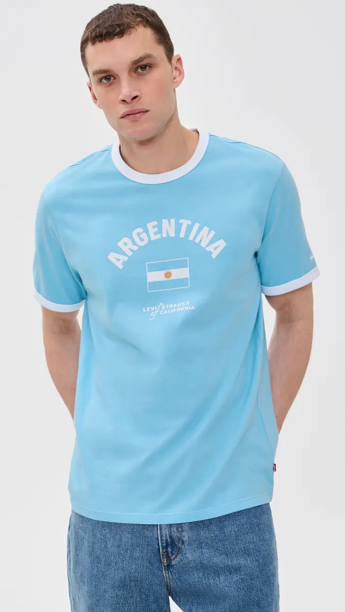 Levi's X World Cup Argentina Ringer Tee | Thumbnail 2