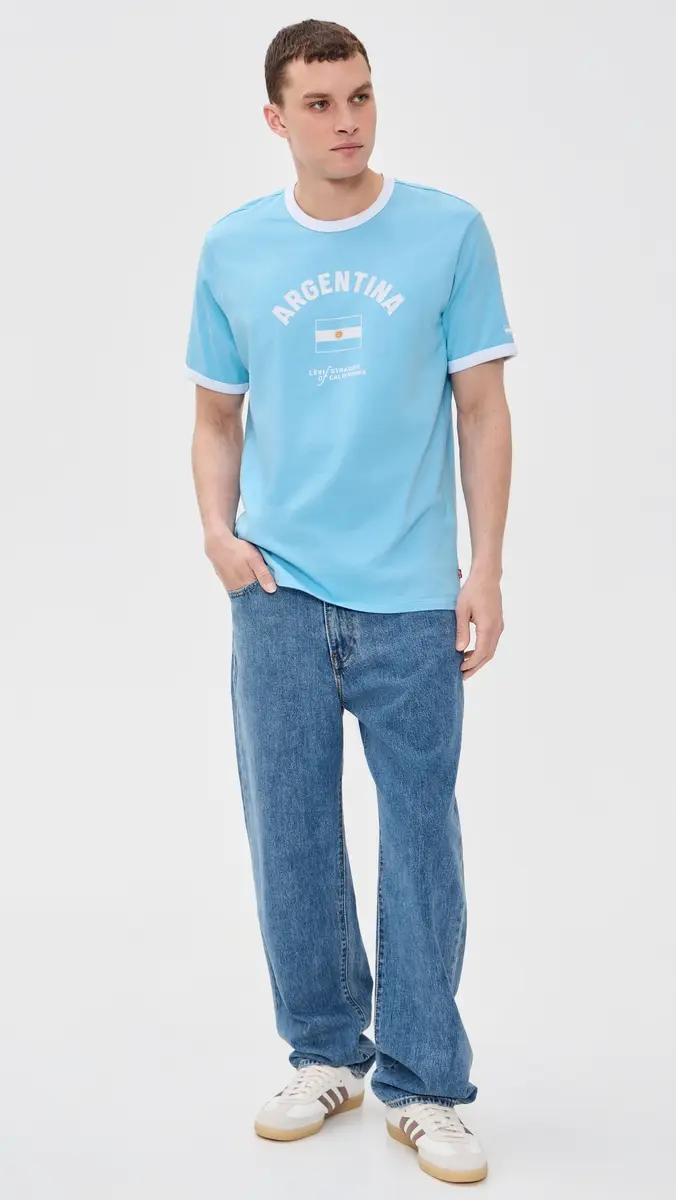 Levi's X World Cup Argentina Ringer Tee | Thumbnail 5