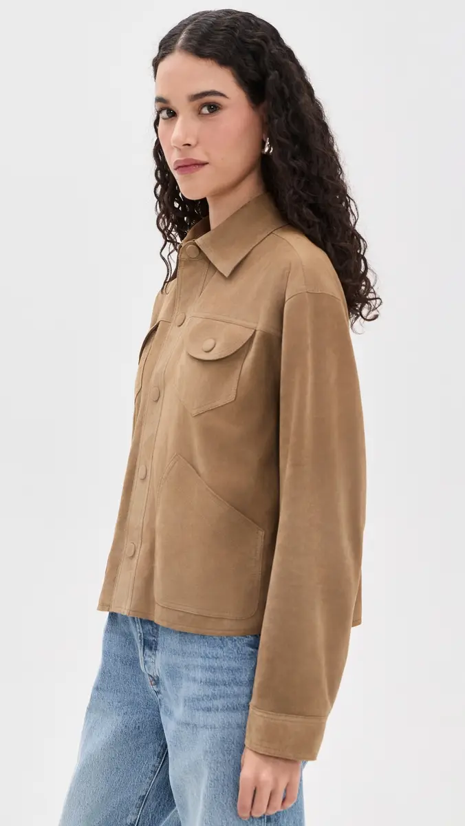 Frame The Suede Utility Jacket | Thumbnail 4