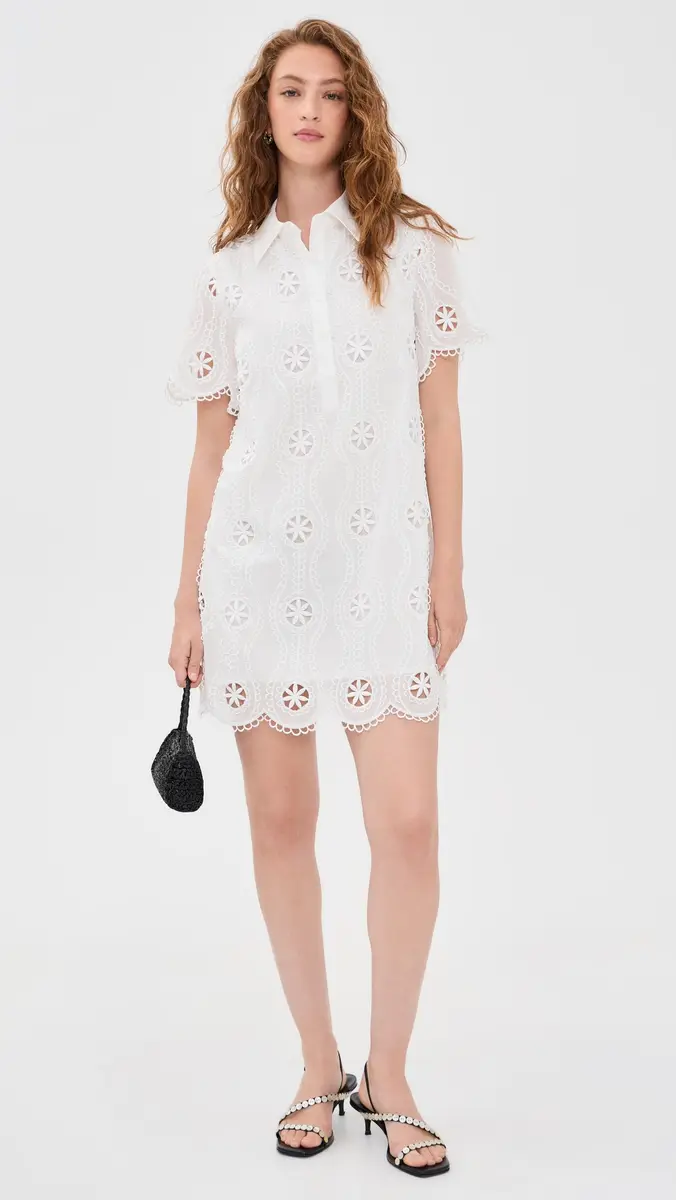 English Factory Collared Shirt Mini Dress | Thumbnail 5 English Factory Collared Shirt Mini Dress | Thumbnail 5
