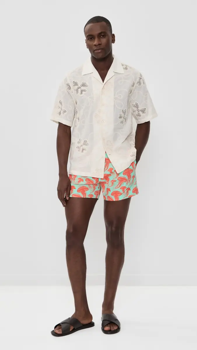 Vilebrequin Moorise Swim Trunks | Thumbnail 5 Vilebrequin Moorise Swim Trunks | Thumbnail 5