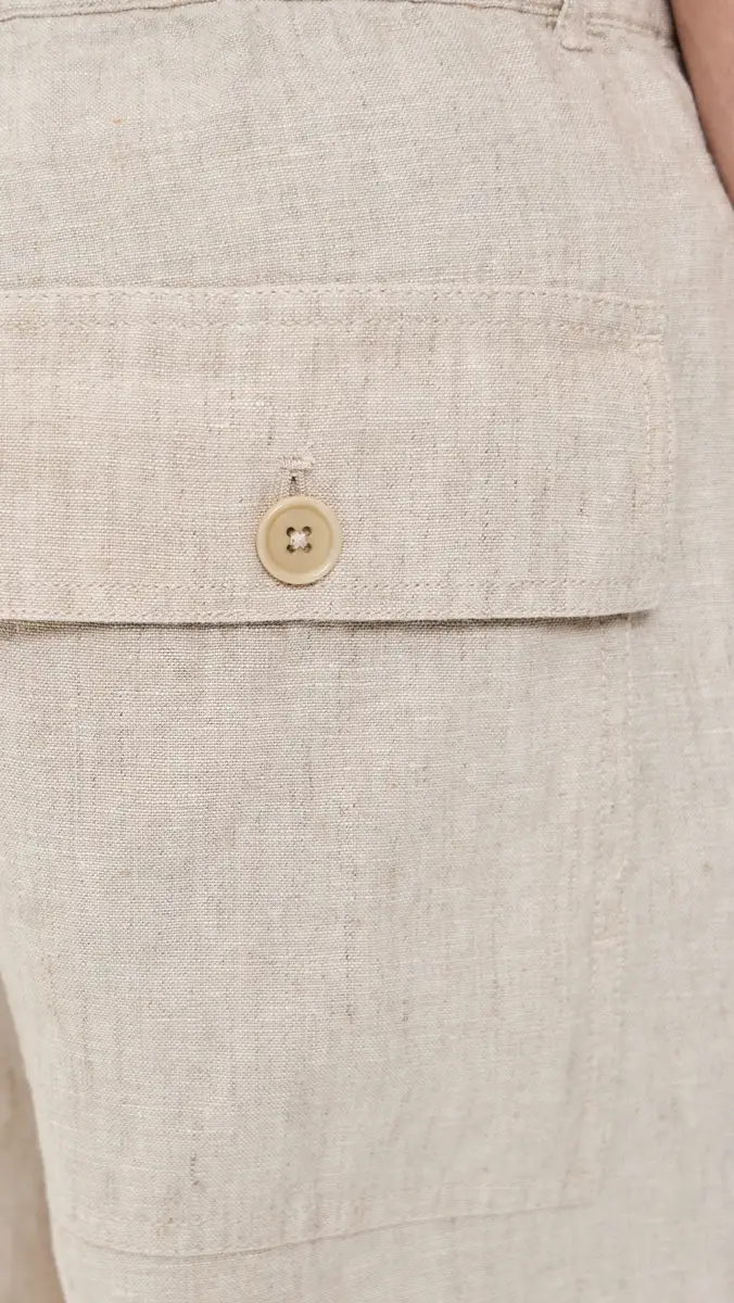Alex Mill Pull On Field Shorts In Flax Linen 19 | Thumbnail 6 Alex Mill Pull On Field Shorts In Flax Linen 19 | Thumbnail 6