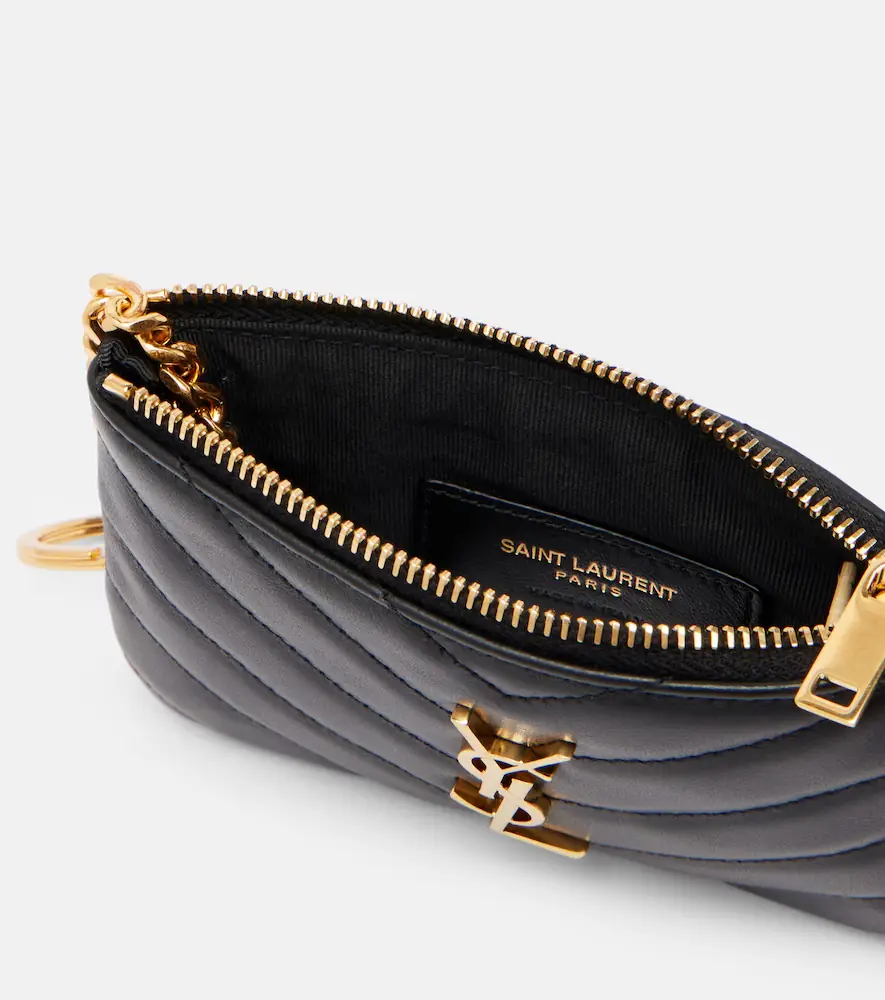 Saint Laurent Cassandre matelassé leather pouch | Thumbnail 2 Saint Laurent Cassandre matelassé leather pouch | Thumbnail 2