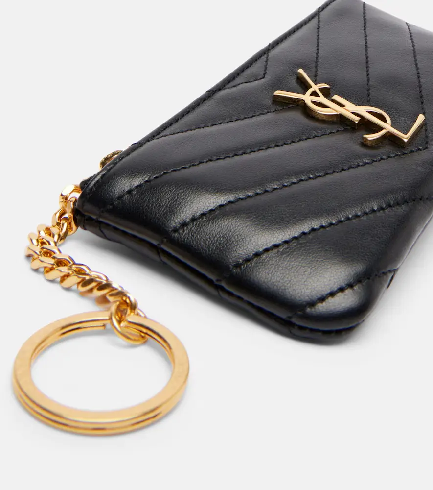 Saint Laurent Cassandre matelassé leather pouch | Thumbnail 4 Saint Laurent Cassandre matelassé leather pouch | Thumbnail 4