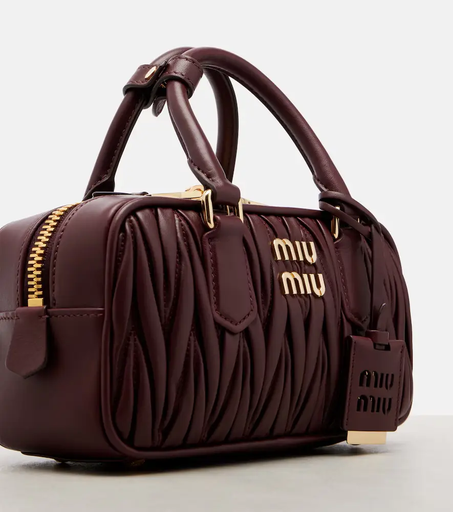 Miu Miu Arcadie matelassé leather top-handle bag | Thumbnail 7