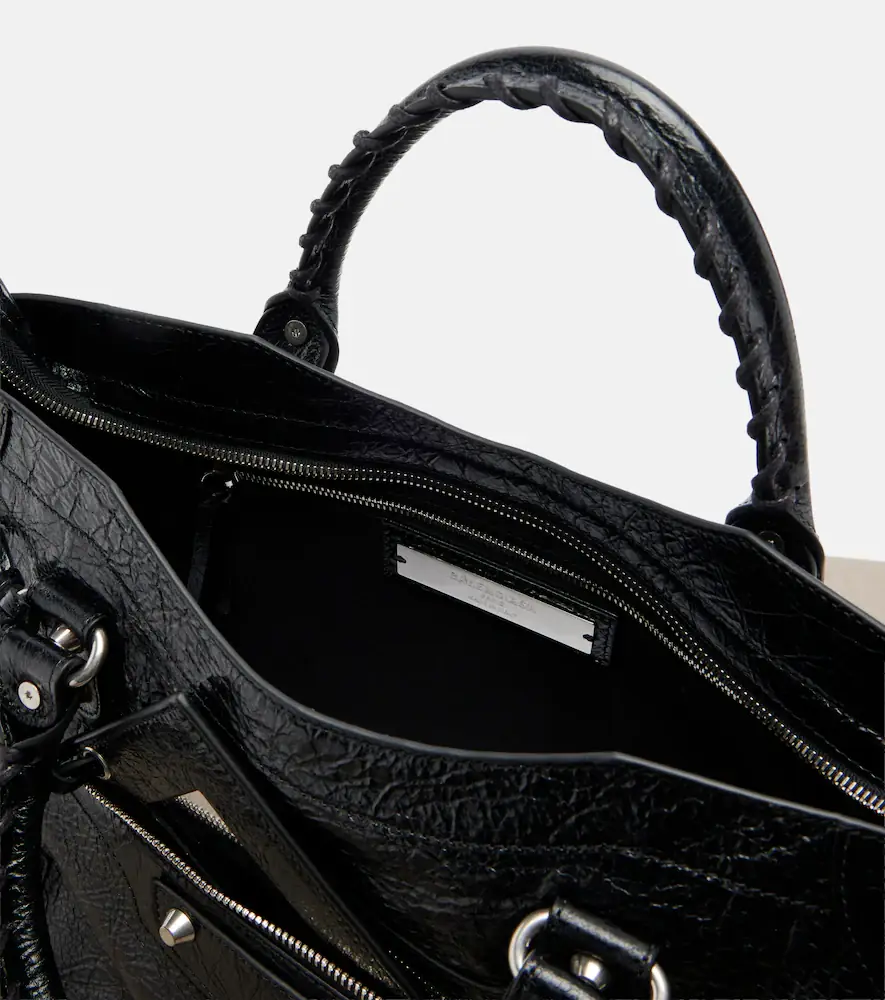 Balenciaga Le City Medium leather top-handle bag | Thumbnail 4 Balenciaga Le City Medium leather top-handle bag | Thumbnail 4