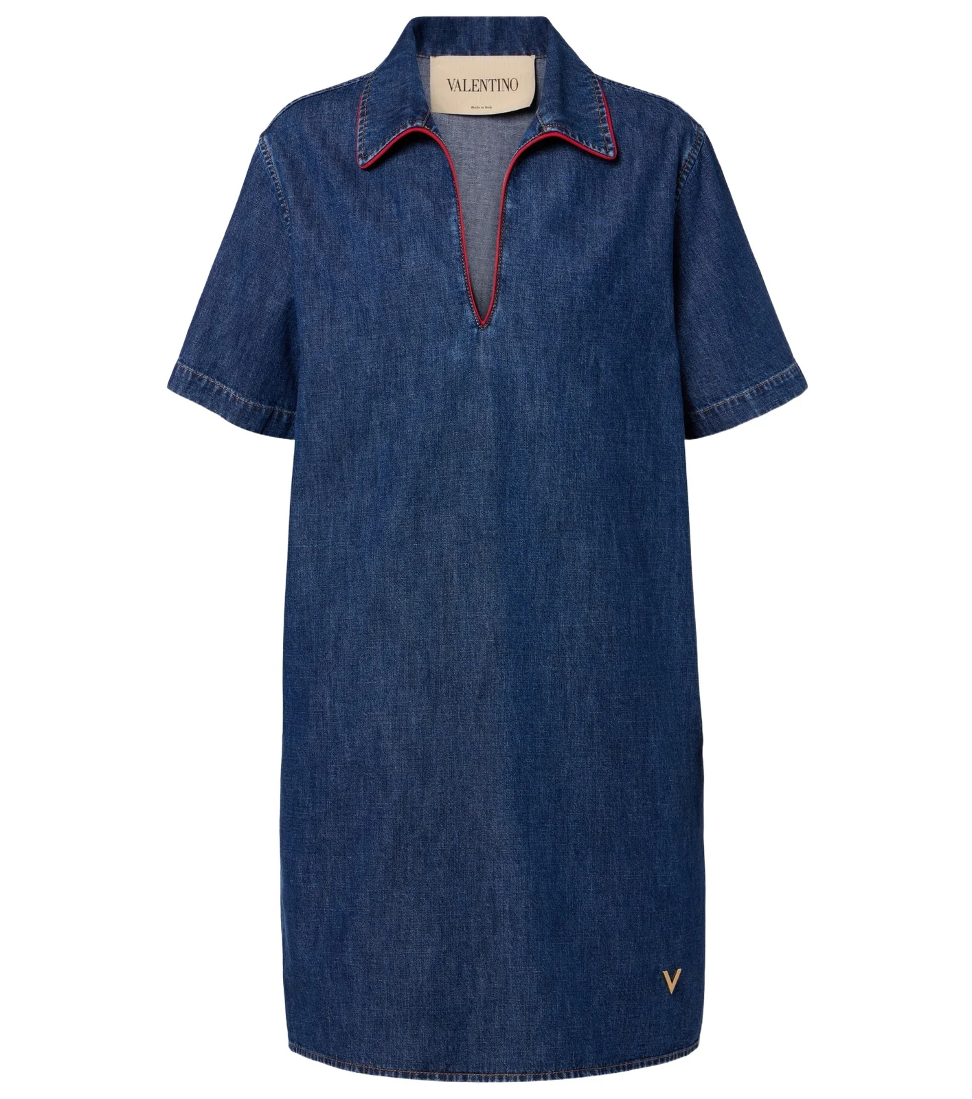 VGold denim midi dress VGold denim midi dress