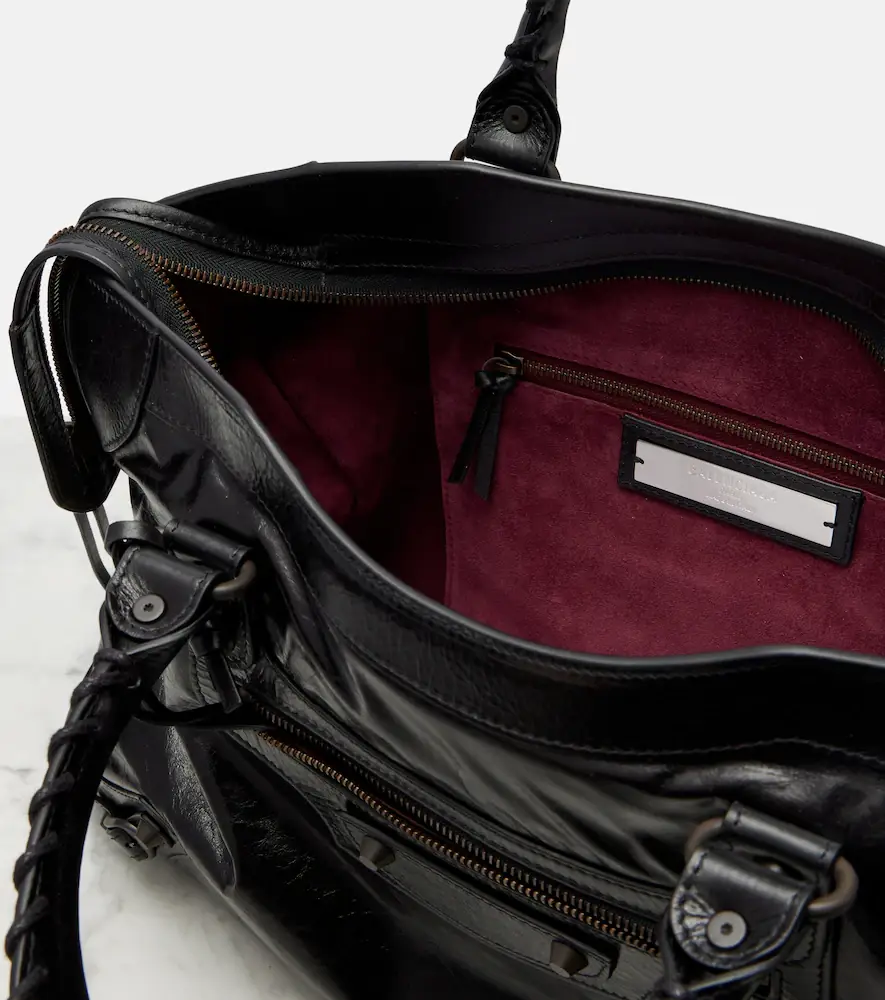 Balenciaga Le City Medium leather top-handle bag | Thumbnail 2 Balenciaga Le City Medium leather top-handle bag | Thumbnail 2