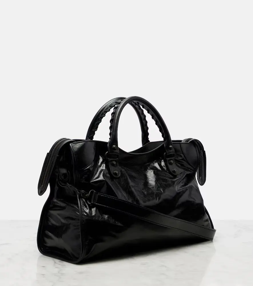 Balenciaga Le City Medium leather top-handle bag | Thumbnail 4 Balenciaga Le City Medium leather top-handle bag | Thumbnail 4