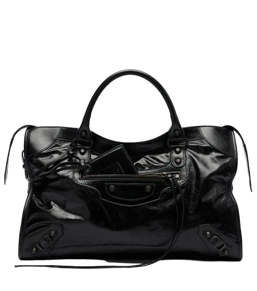 Balenciaga Le City Medium leather top-handle bag | Image 1 Balenciaga Le City Medium leather top-handle bag | Image 1