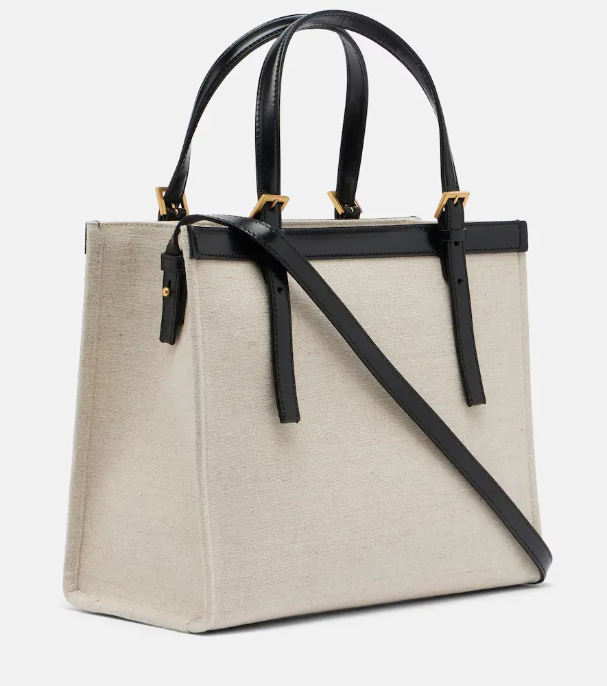 Versace Rivière Small canvas tote bag | Thumbnail 2 Versace Rivière Small canvas tote bag | Thumbnail 2