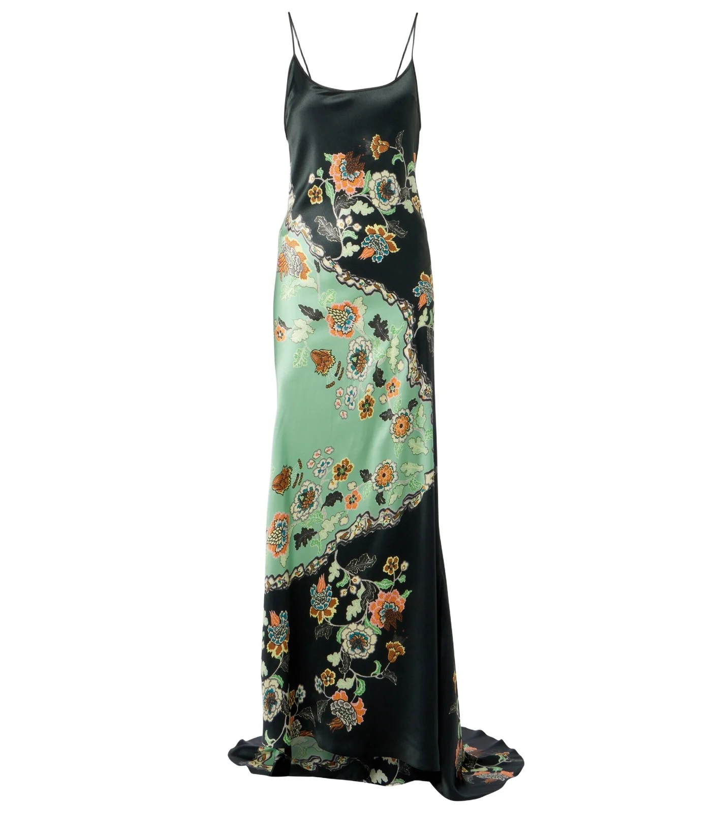 Floral silk satin slip dress Floral silk satin slip dress