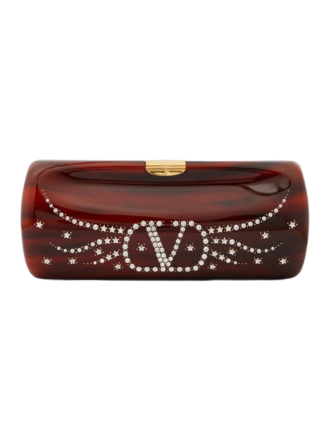 Pince VLogo embellished clutch Pince VLogo embellished clutch