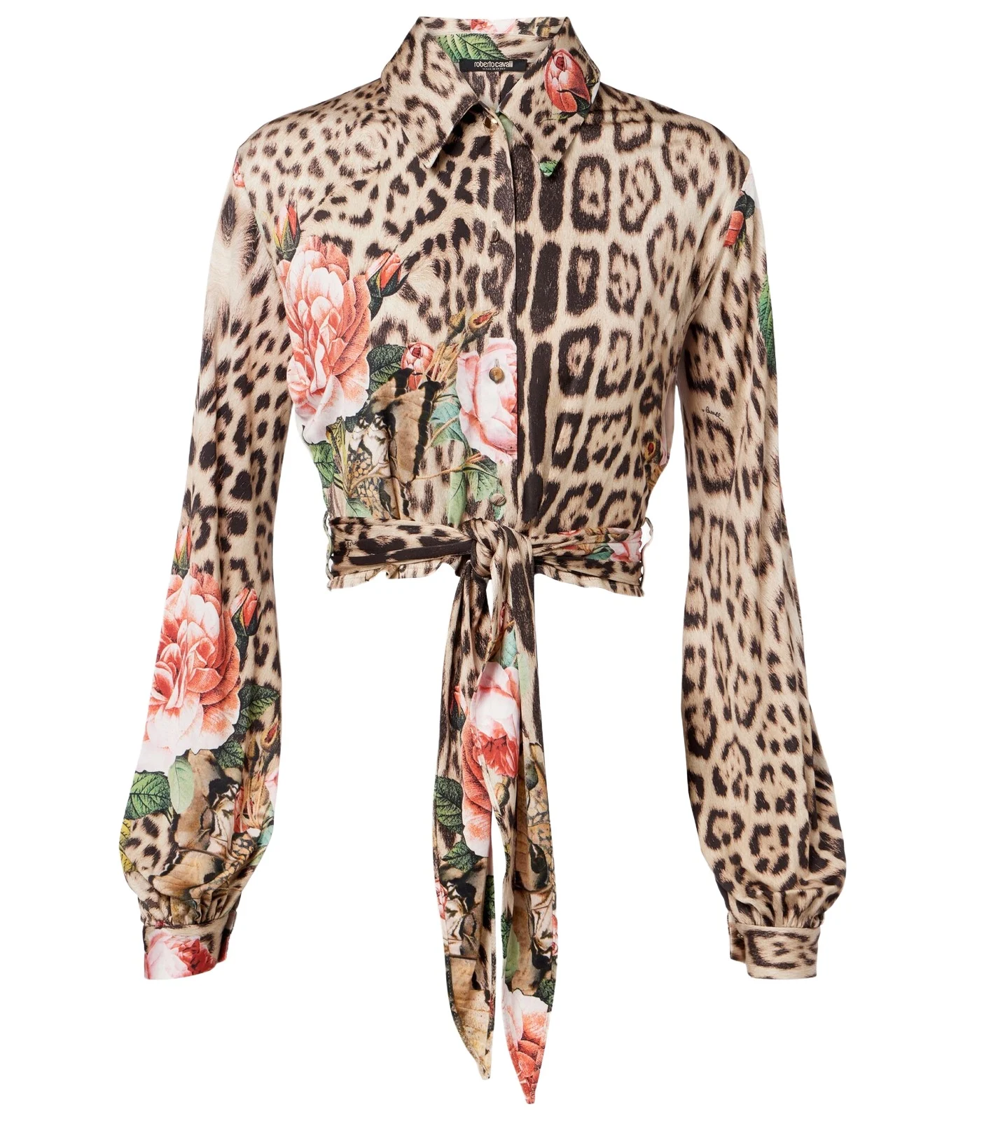 Printed cropped shirt Printed cropped shirt