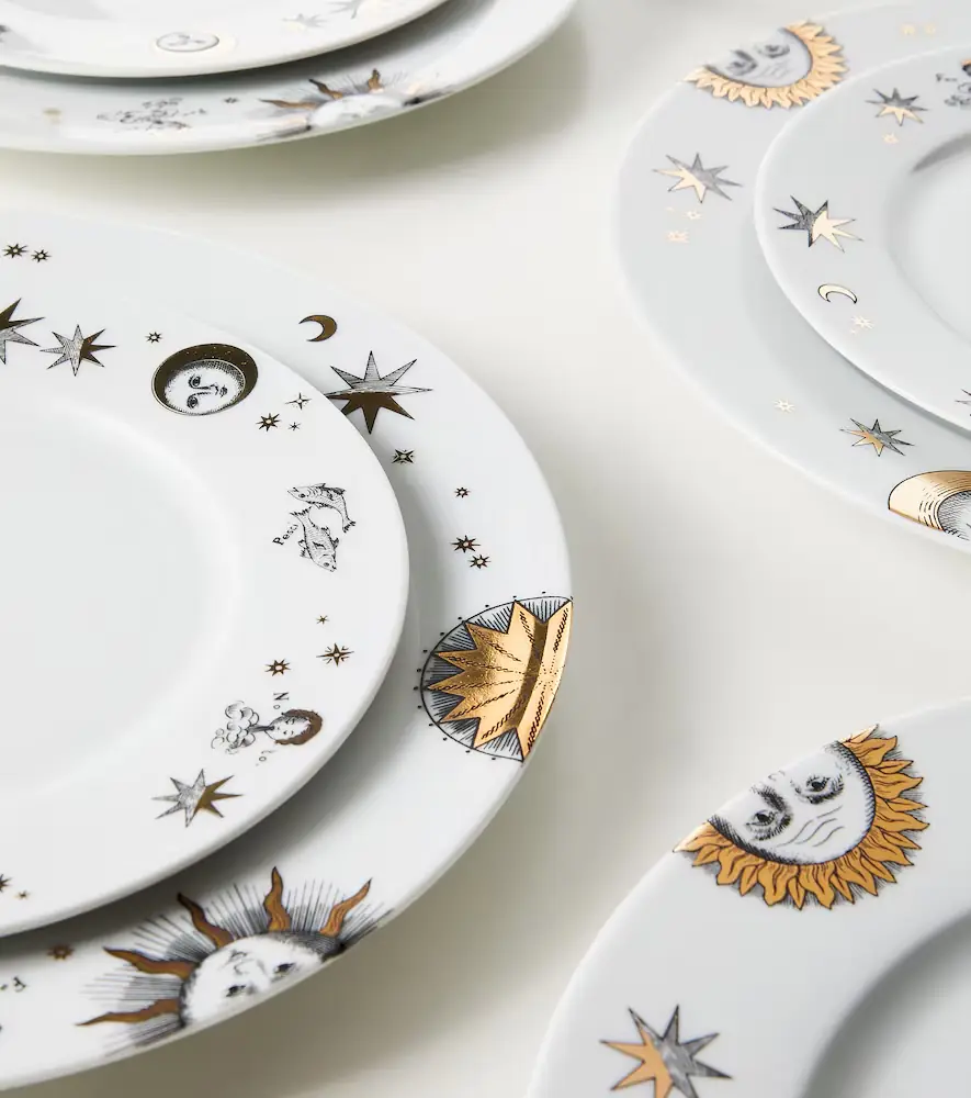 FORNASETTI Astronomici set of 12 porcelain dinner plates | Thumbnail 4