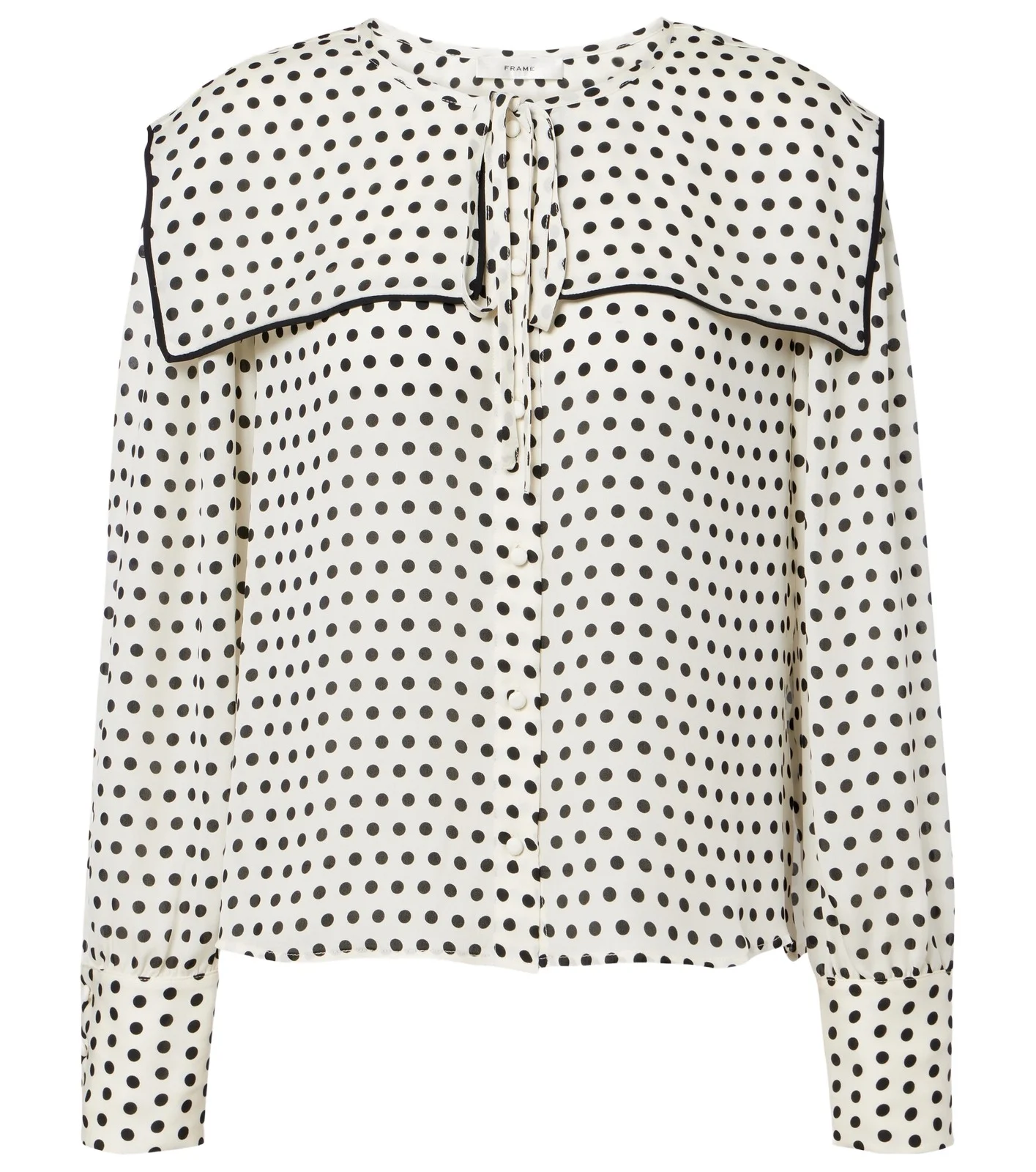 Fleet polka-dot silk blouse Fleet polka-dot silk blouse