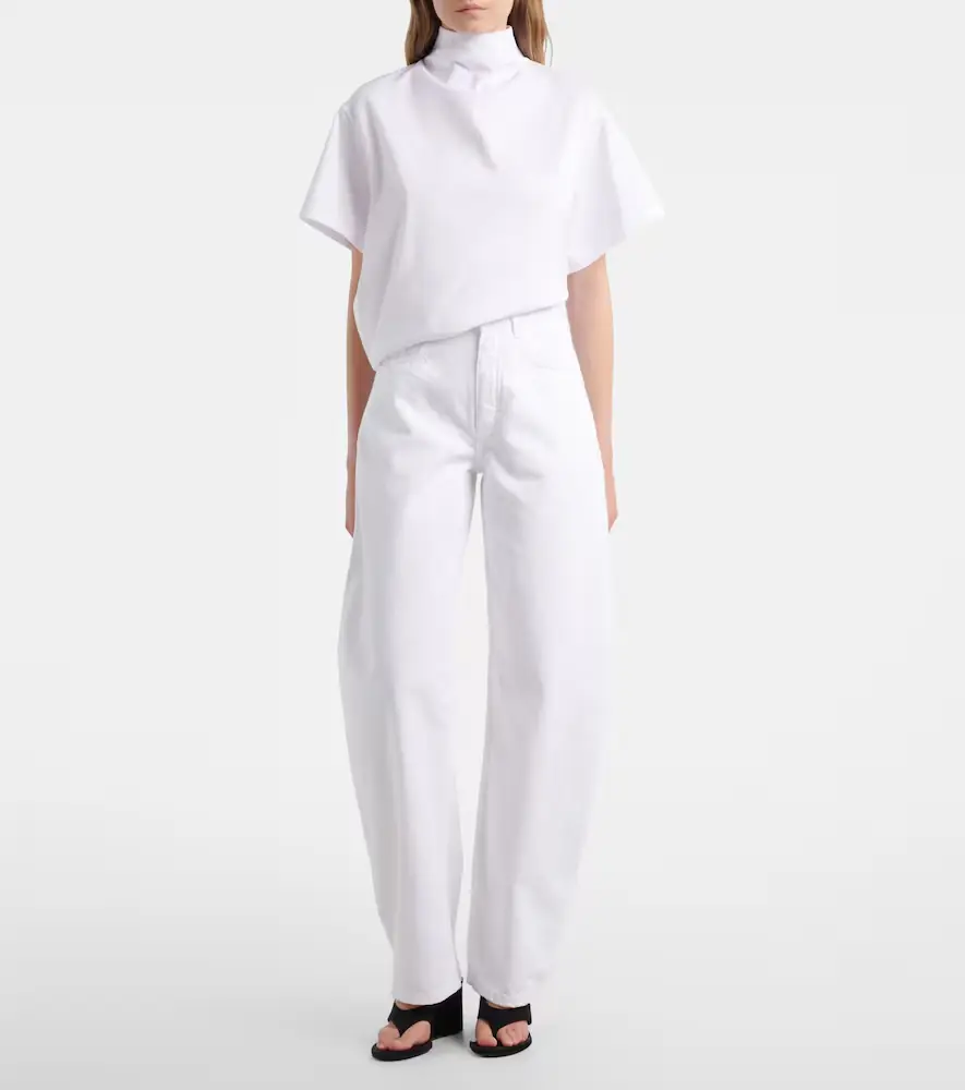 Alaïa Alaïa Barrel-leg jeans | Thumbnail 2 Alaïa Alaïa Barrel-leg jeans | Thumbnail 2