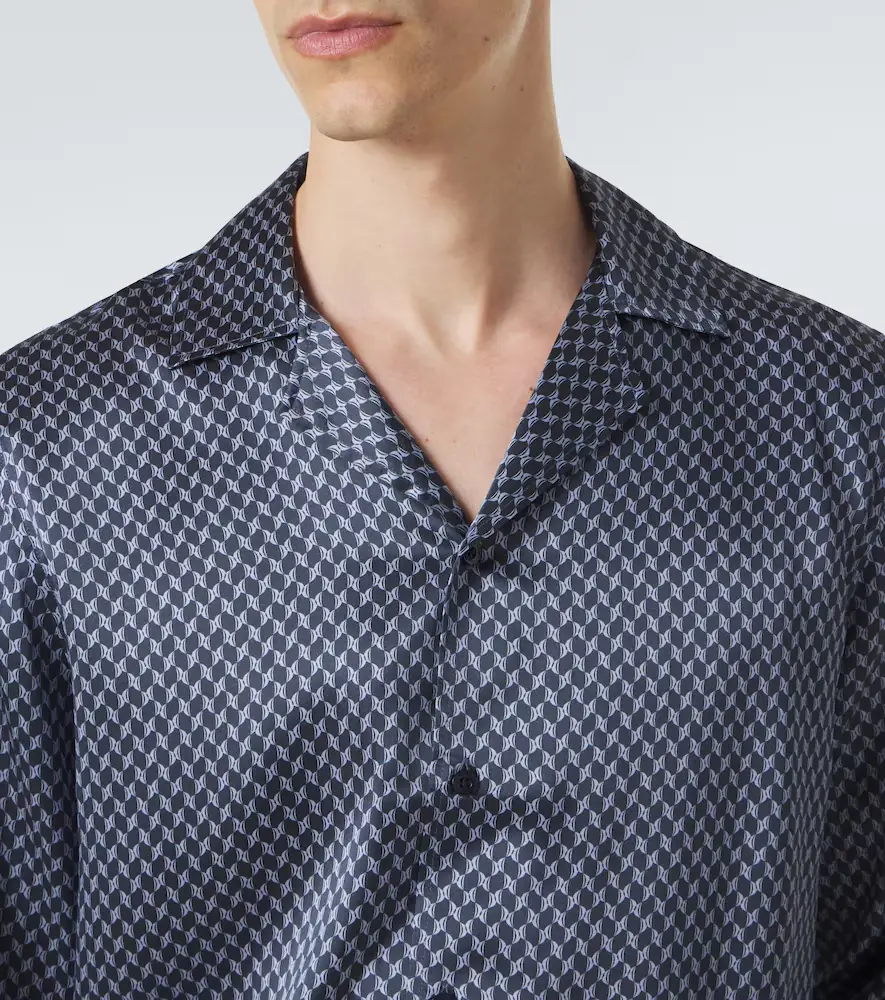 Frescobol Carioca Safra silk shirt | Thumbnail 5 Frescobol Carioca Safra silk shirt | Thumbnail 5